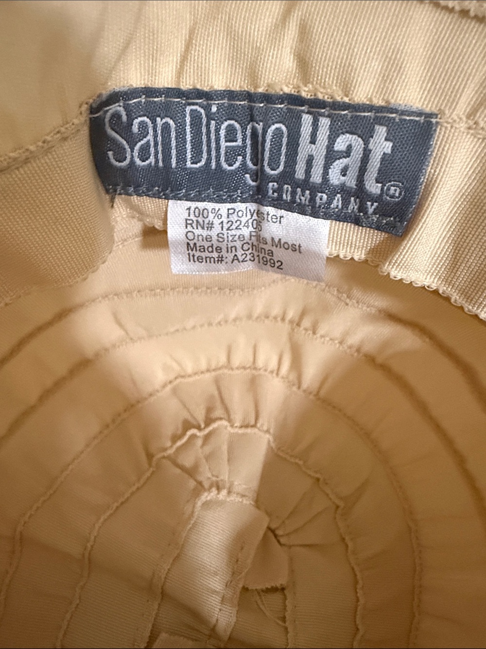 San Diego Hat Company Women’s Packable SPF 50 Floppy Hat Beach Summer - Picture 3 of 8
